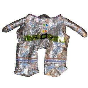 Hyde & EEK! Boutique Robot Halloween Dog Costume XL Pet Apparel Holographic